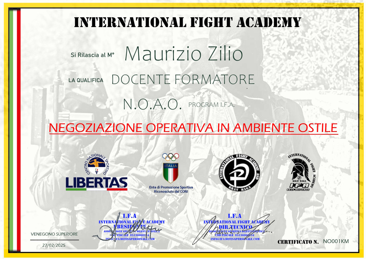 Maurizio Zilio — Negoziazione operativa